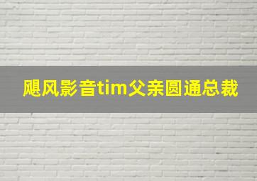 飓风影音tim父亲圆通总裁