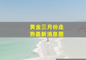 黄金三月份走势最新消息图