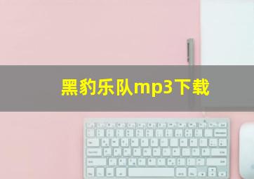 黑豹乐队mp3下载